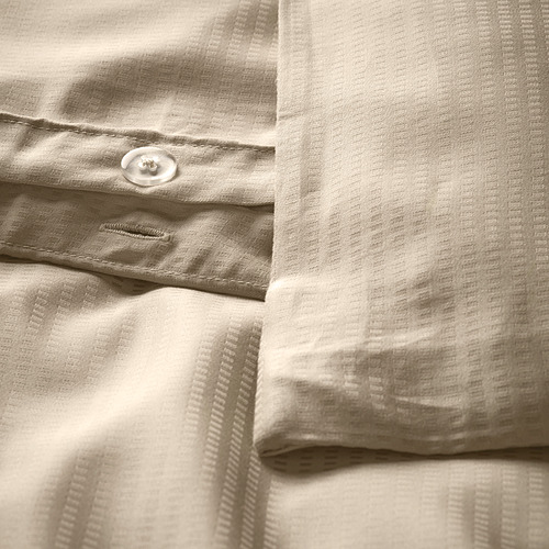 LÄKEVÄNDEROT duvet cover and 2 pillowcases