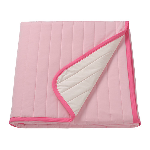 VETEJORDFLY - bedspread, pink/white, 160x250 cm | IKEA Taiwan Online - PE967702_S4