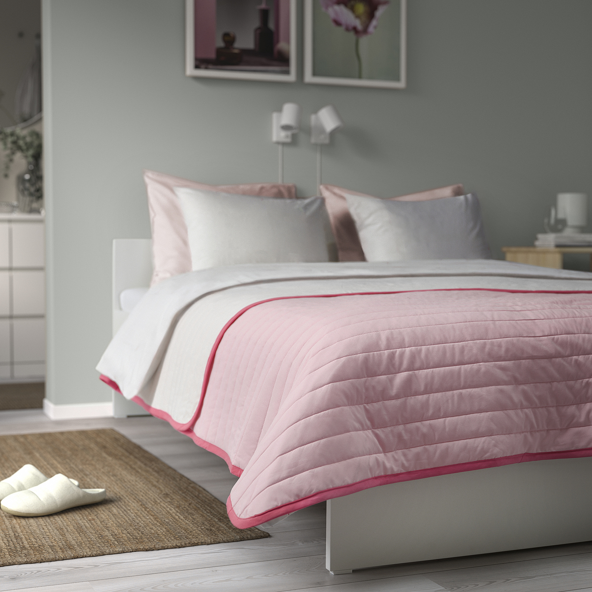 VETEJORDFLY bedspread