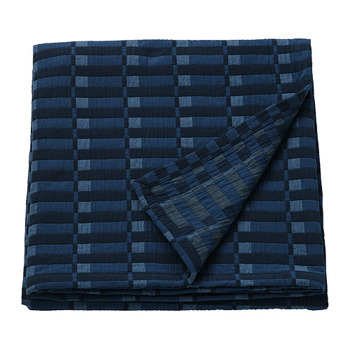 SKOGSKOVALL - bedspread, blue, 160x250 cm | IKEA Taiwan Online - PE967706_S4