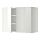 METOD - wall cabinet with shelves/2 doors, white/Ringhult white | IKEA Taiwan Online - PE352301_S1