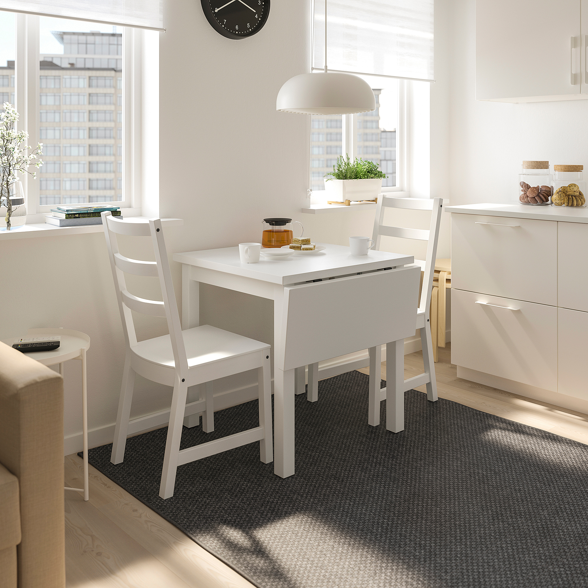NORDVIKEN/NORDVIKEN 一桌二椅, 白色/白色 IKEA 線上購物