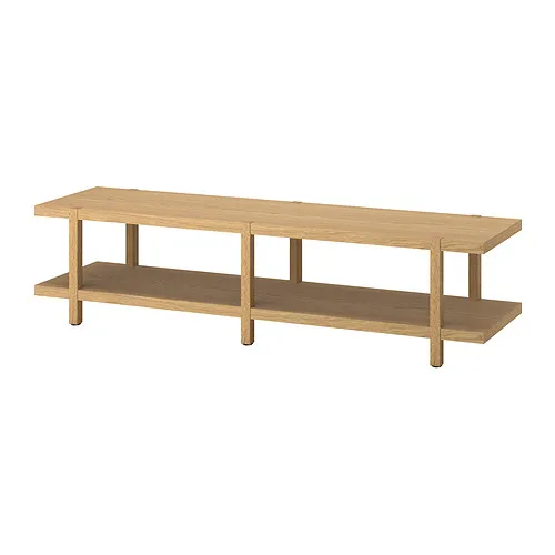 STOCKHOLM 2025 - shelving unit/bench, oak veneer, 180x41x44 cm | IKEA Taiwan Online - PE967726_S4