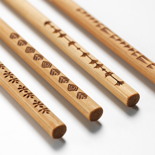 TREBENT chopsticks 4 pairs