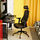 FREDDE/MATCHSPEL - gaming desk and chair, black | IKEA Taiwan Online - PE822828_S1