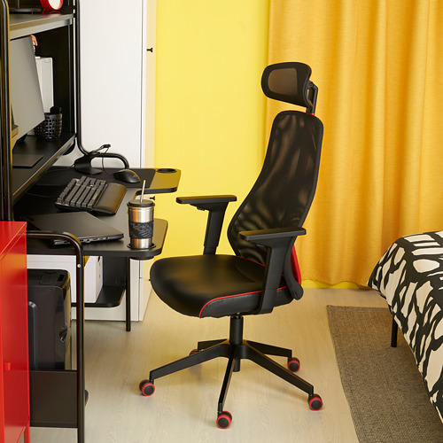 MATCHSPEL/FREDDE - gaming desk and chair, black | IKEA Taiwan Online - PE822828_S4
