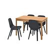 EKEDALEN/ODGER table and 4 chairs