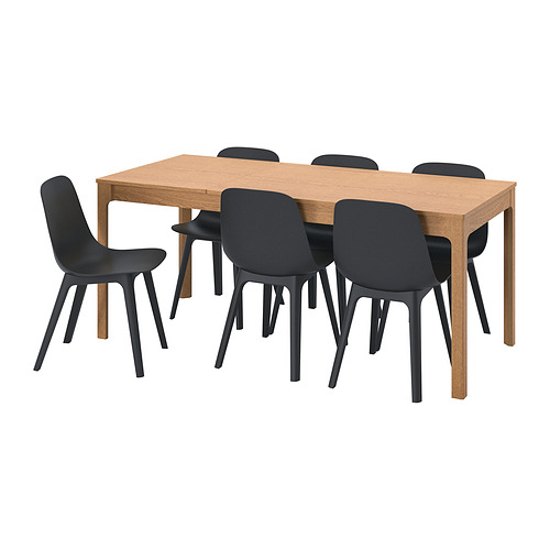 EKEDALEN/ODGER - table and 6 chairs | IKEA Taiwan Online - PE865175_S4