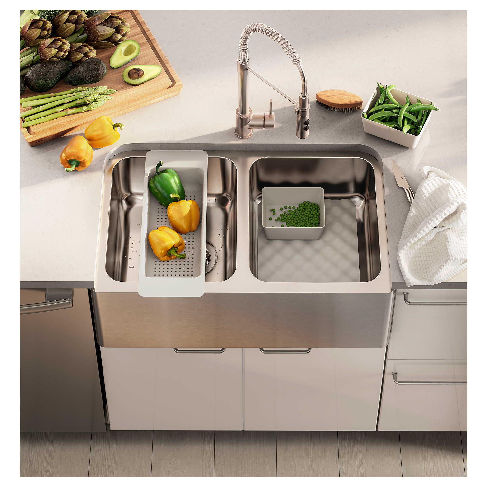 Grundvattnet 瀝水籃 灰色 Ikea 線上購物