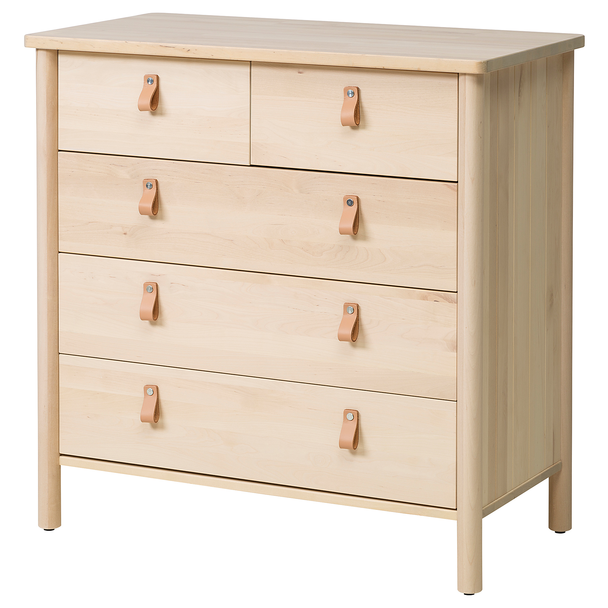 BJÖRKSNÄS chest of 5 drawers