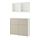 BESTÅ - storage combination w doors/drawers, white Sutterviken/Kabbarp/grey-beige clear glass | IKEA Taiwan Online - PE782445_S1