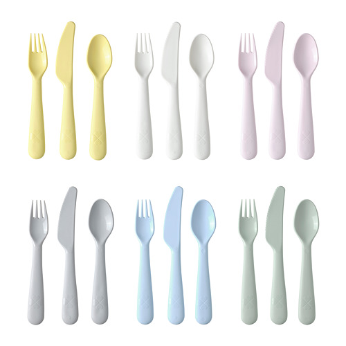 KALAS - 餐具 18件組, 多種顏色 | IKEA 線上購物 - PE822915_S4