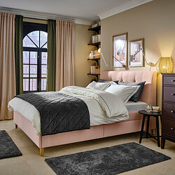 IDANÄS - upholstered storage bed, Gunnared dark grey | IKEA Taiwan Online - PE816188_S3