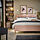 IDANÄS - 雙人儲物床, 淺粉紅色, 附床底板條底座 | IKEA 線上購物 - PH180575_S1
