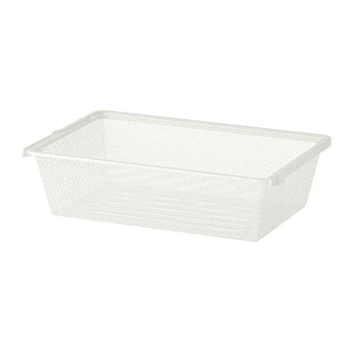 BOAXEL - 網眼式網籃, 白色, 60x40x15 公分 | IKEA 線上購物 - PE767129_S4