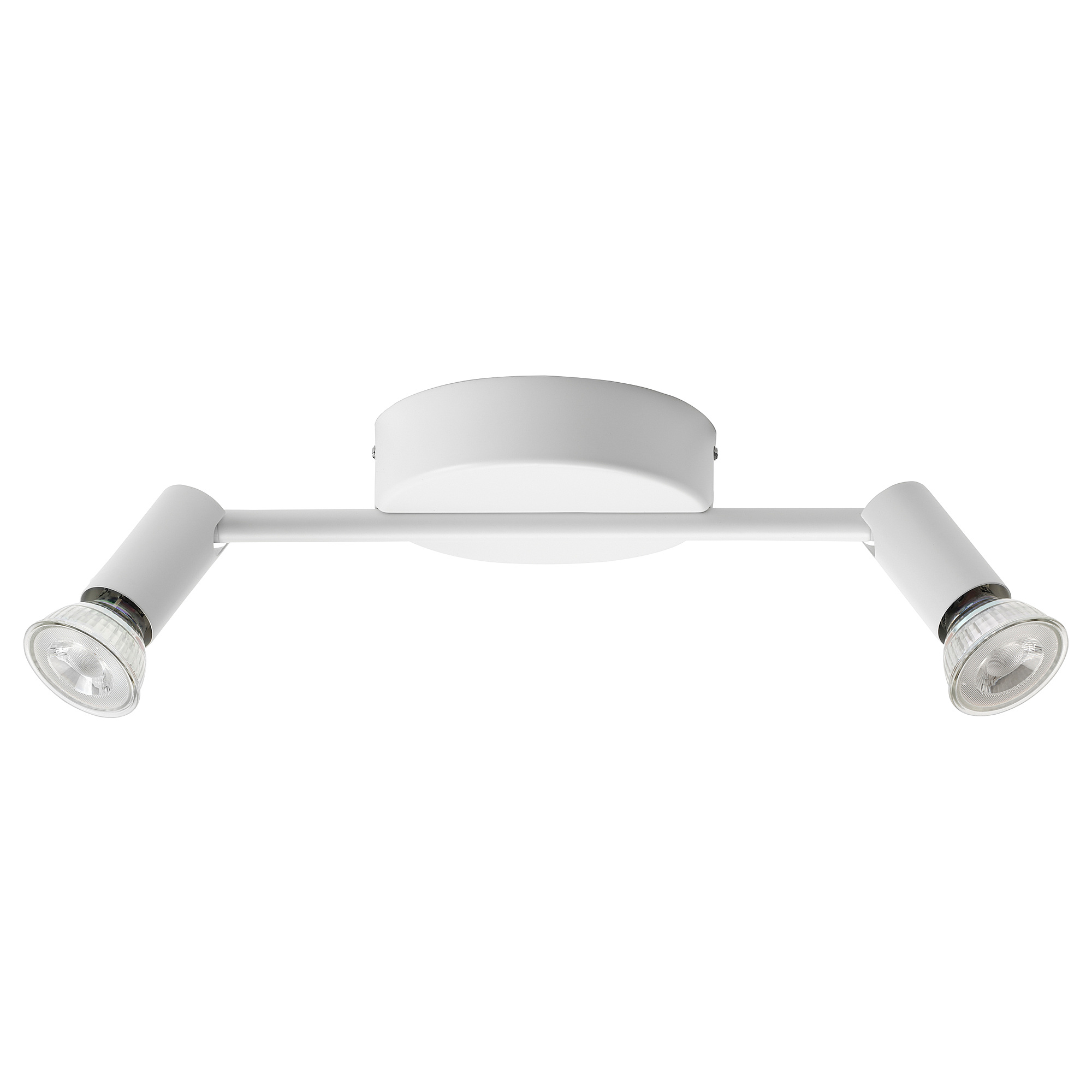 KRUSNATE ceiling spotlight with 2 spots