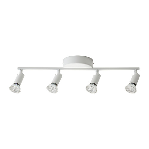 KRUSNATE - ceiling spotlight with 4 spots, white | IKEA Taiwan Online - PE903923_S4
