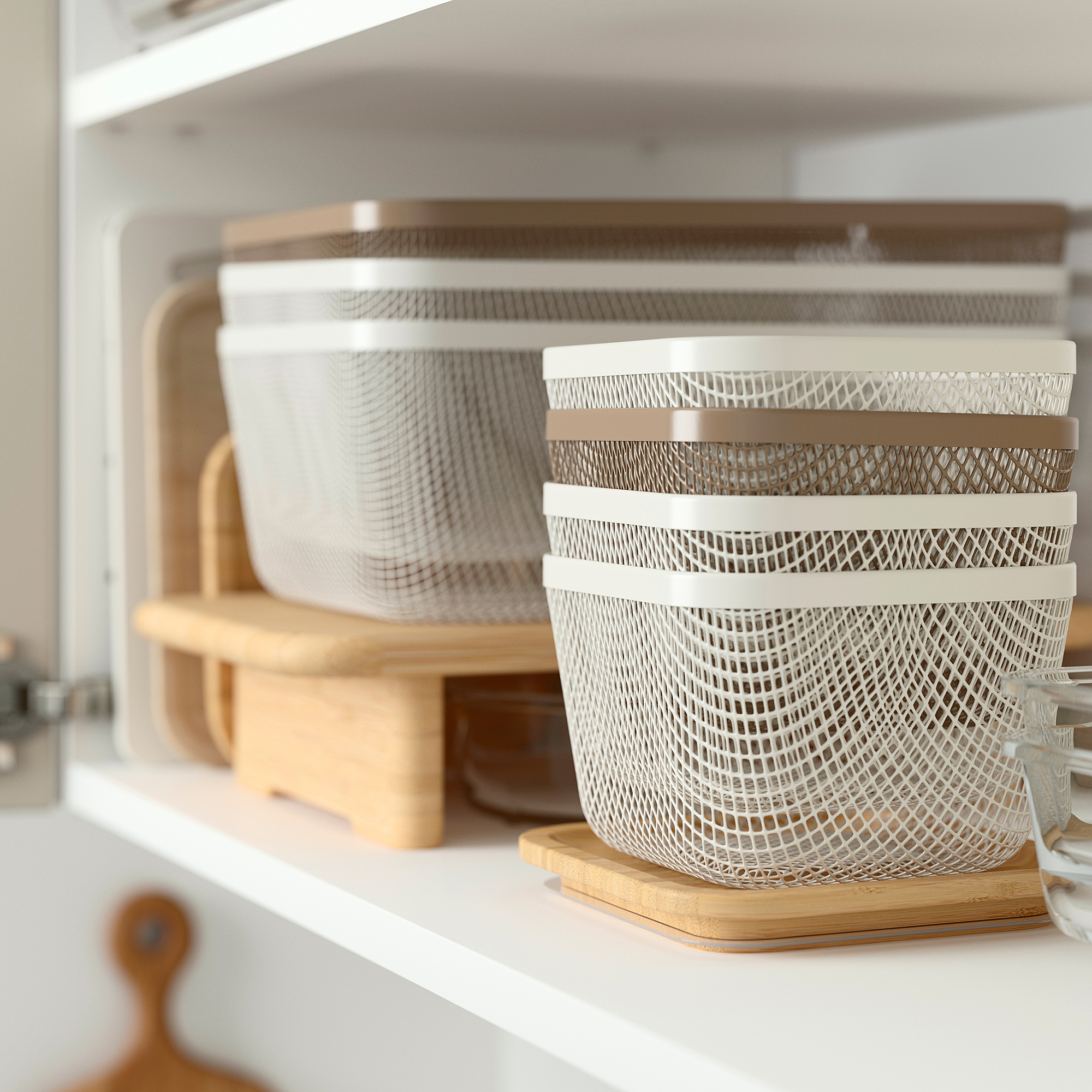IKEA 365+ food storage basket with lid