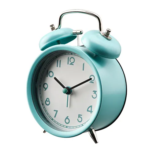 PLIRA - alarm clock, turquoise, 10 cm | IKEA Taiwan Online - PE784752_S4