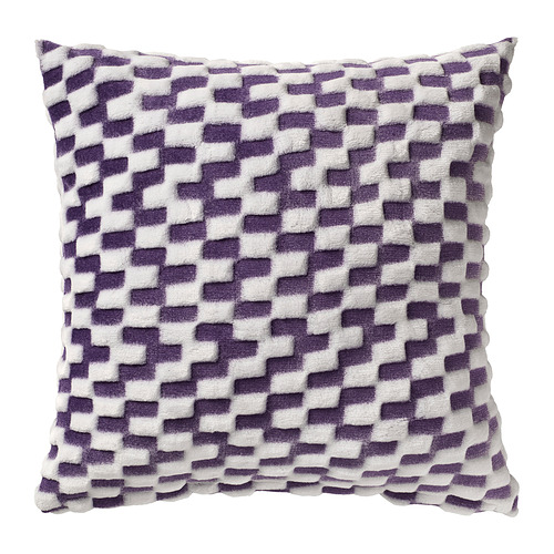 BLÅSKATA - cushion cover, purple/patterned, 50x50 cm | IKEA Taiwan Online - PE903999_S4