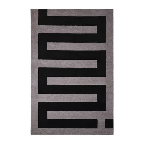 BLÅSKATA - 地毯, 黑色/灰色, 105x160 公分 | IKEA 線上購物 - PE904002_S4