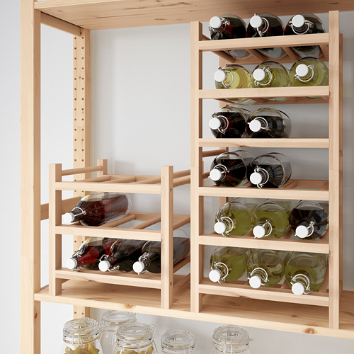 HUTTEN - 酒瓶架, 實心木 | IKEA 線上購物 - PE610353_S4