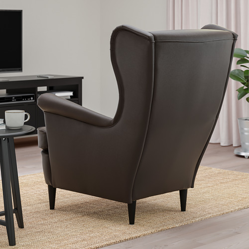 STRANDMON - 扶手椅, Grann/Bomstad 深棕色 | IKEA 線上購物 - PE823014_S4