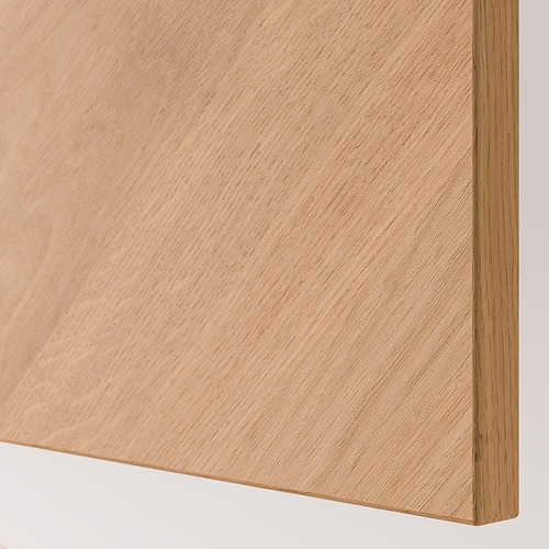BESTÅ - wall-mounted cabinet combination, white/Hedeviken oak veneer | IKEA Taiwan Online - PE823025_S4