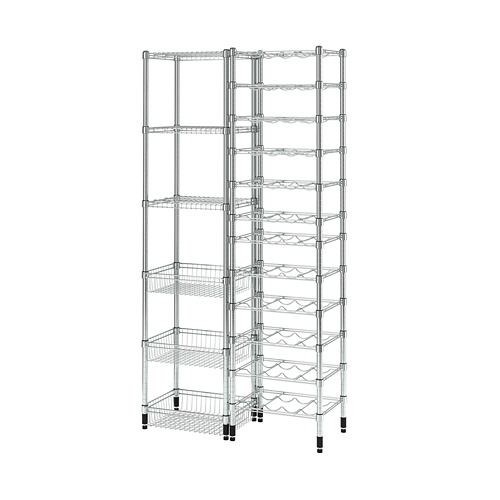OMAR - 2 shelf sections, 94x36x181 cm, 94x36x181 cm | IKEA Taiwan Online - PE823047_S4