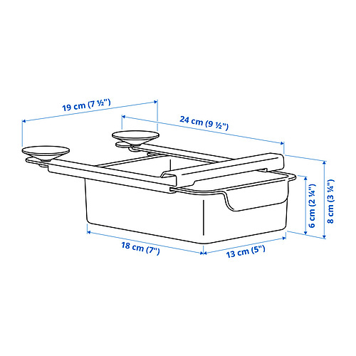 KLIPPKAKTUS 冰箱收納盒