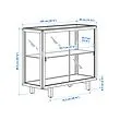 STOCKHOLM 2025 glass-door cabinet