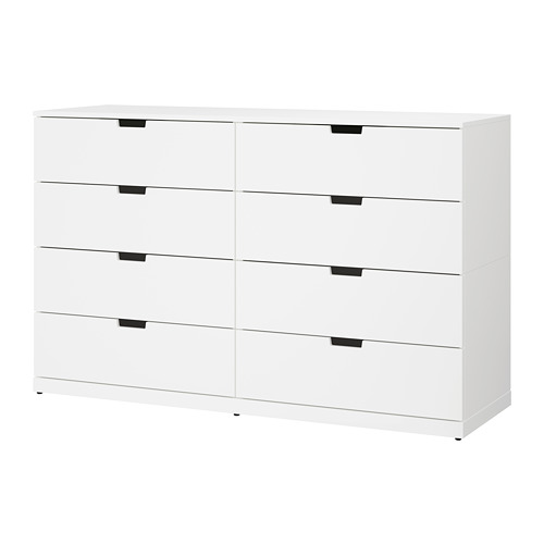 NORDLI chest of 8 drawers