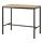 TOMMARYD - 桌子, 實木貼皮, 染白橡木/碳黑色 | IKEA 線上購物 - PE782593_S1