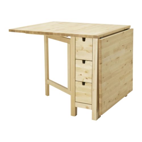 NORDEN - 折疊桌, 樺木, 26/89/152x80 公分 | IKEA 線上購物 - PE179294_S4