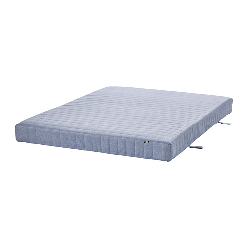 VADSÖ - 雙人彈簧床墊, 高硬度/淺藍色 | IKEA 線上購物 - PE782605_S4