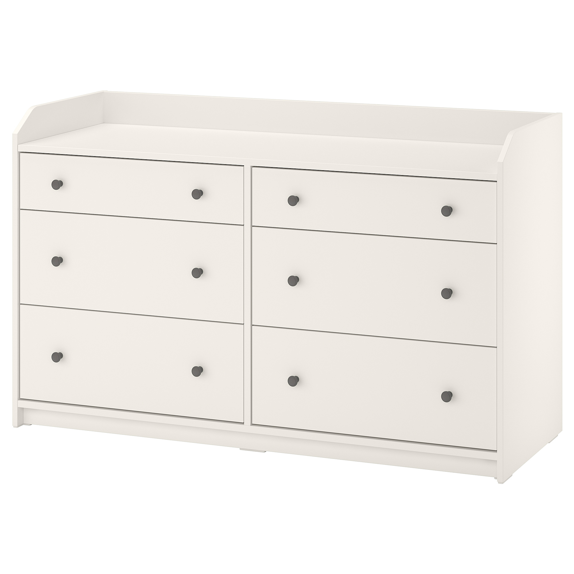 HAUGA chest of 6 drawers