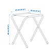 STRANDÖN folding stool