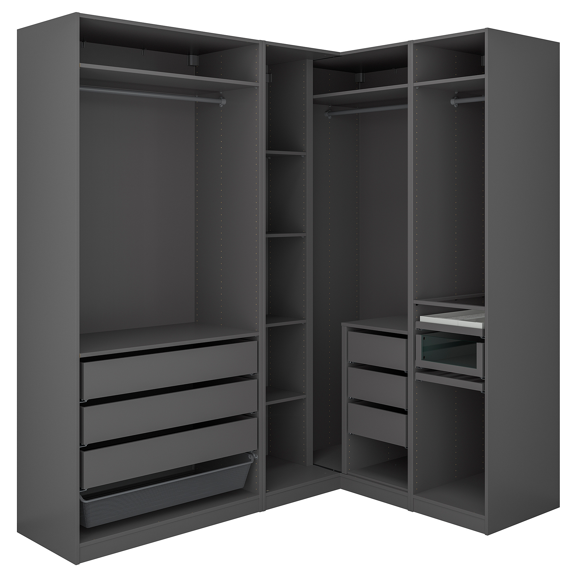 PAX corner wardrobe