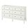 IDANÄS - 抽屜櫃/6抽, 白色, 162x95 公分 | IKEA 線上購物 - PE782665_S1
