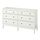 IDANÄS - chest of 6 drawers, white, 162x50x95 cm | IKEA Taiwan Online - PE782665_S1