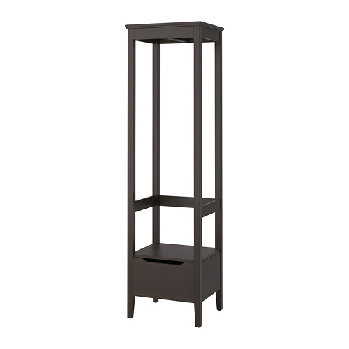 IDANÄS - 開放式衣櫃/衣櫥, 深棕色 上色 | IKEA 線上購物 - PE782671_S4