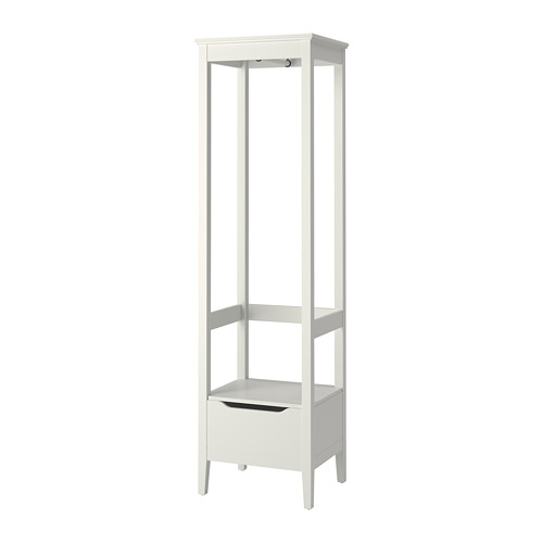 IDANÄS - open wardrobe, white | IKEA Taiwan Online - PE782672_S4