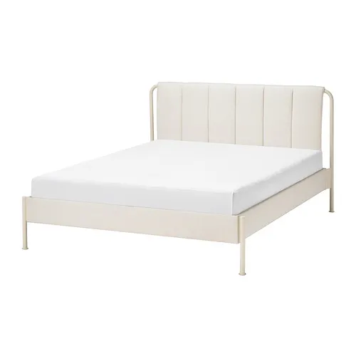 TÄLLÅSEN - 軟墊式床框, Kulsta 淺米色/Lönset, 150x200 公分 | IKEA 線上購物 - PE904231_S4