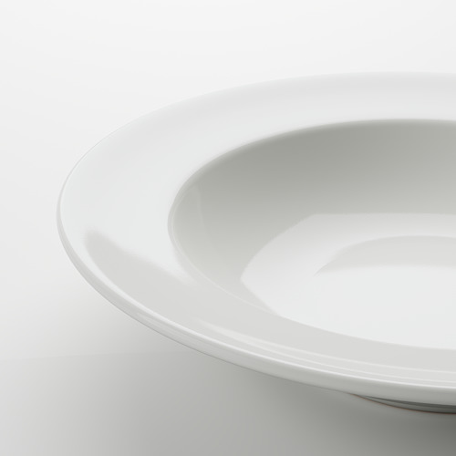 VARDAGEN - deep plate, off-white | IKEA Taiwan Online - PE609045_S4
