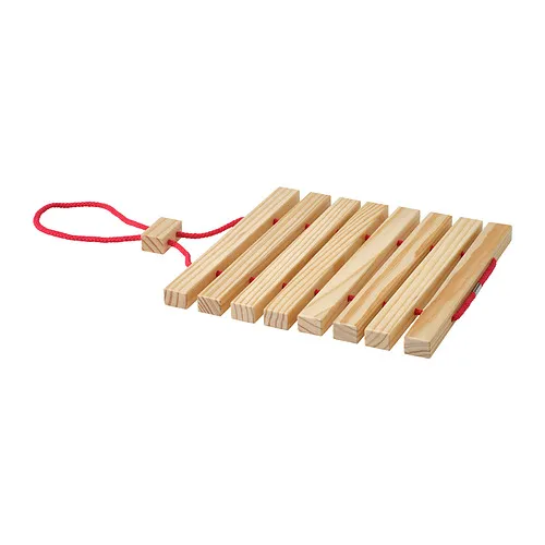 HALVNÄBB - pot stand, extendable bright red/pine, 16-32x20 cm | IKEA Taiwan Online - PE968203_S4