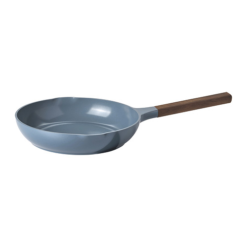 KLIPPFISK - 平底煎鍋, 不沾塗層/木質 深灰藍色, 24 公分 | IKEA 線上購物 - PE968223_S4