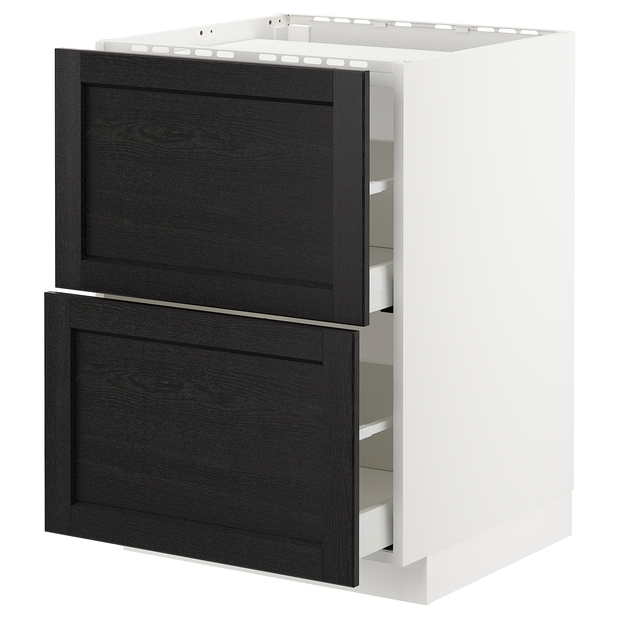 METOD/MAXIMERA base cab f hob/2 fronts/2 drawers