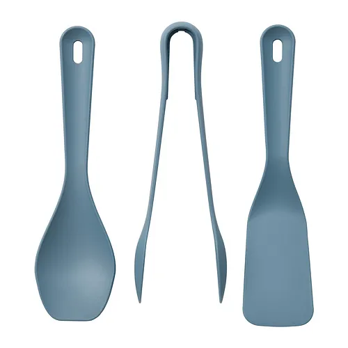 UPPFYLLD - 3-piece kitchen utensil set, dark grey-blue | IKEA Taiwan Online - PE968247_S4