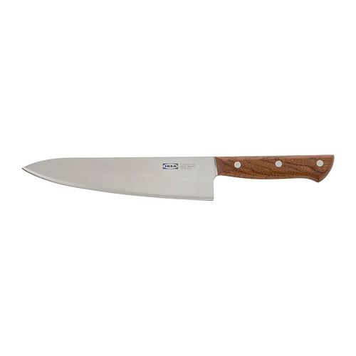 VARDAGEN - cook's knife, stainless steel/walnut, 20 cm | IKEA Taiwan Online - PE968250_S4