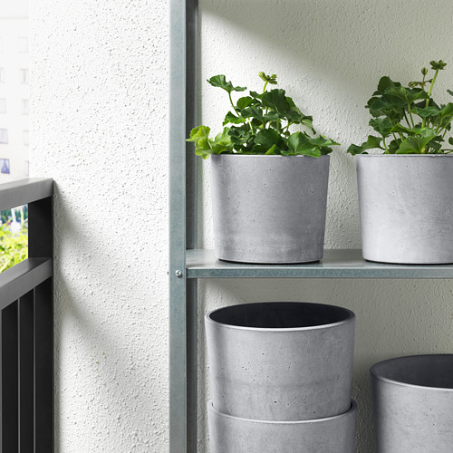 BOYSENBÄR - 花盆, 室內/戶外用 淺灰色 | IKEA 線上購物 - PE717651_S4
